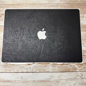 dbrand MacBook Air 13 2022- Present Skin Triple Black Holo 2 piece Vinyl Decal